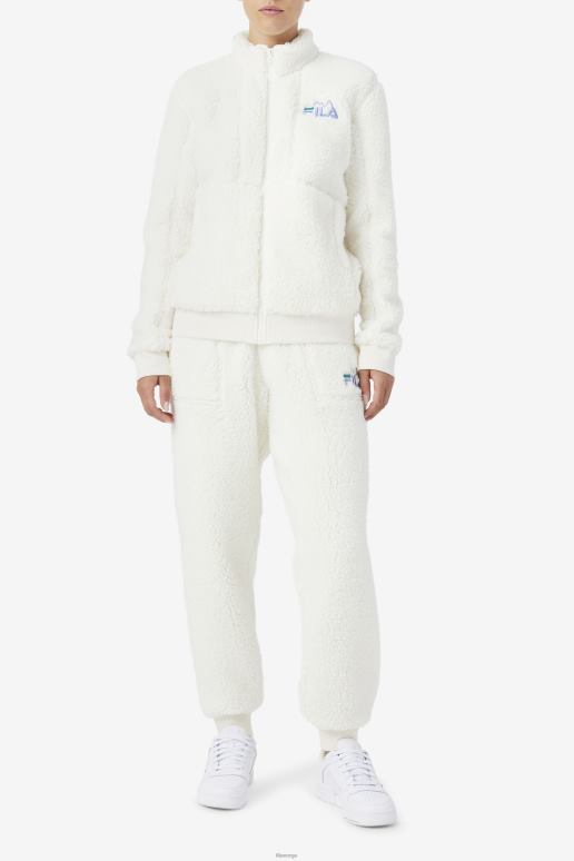 FILA kvinner fila egret/jacaranda/deep lake freyja sherpa jogger HHL841582 egret/jakaranda/dyp innsjø