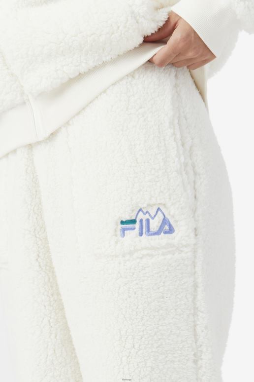 FILA kvinner fila egret/jacaranda/deep lake freyja sherpa jogger HHL841582 egret/jakaranda/dyp innsjø
