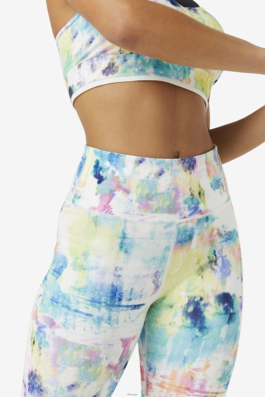 FILA kvinner fila forza 8inch tie dye sykkel kort tie dye HHL841945 bindefarge