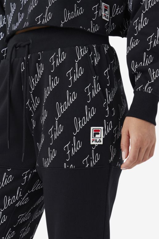 FILA kvinner fila gianna jogger svart/gardenia HHL841597 svart/gardenia