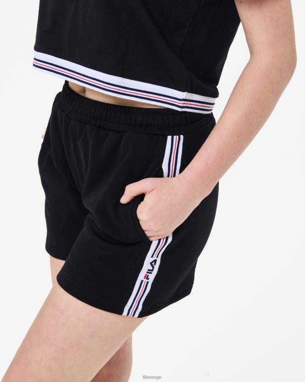 FILA kvinner fila svart lia-shorts for kvinner HHL842992 svart