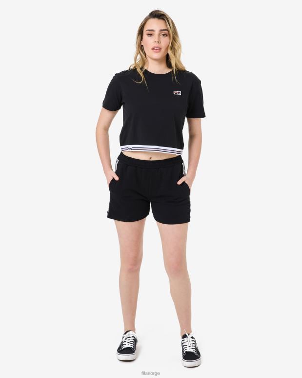 FILA kvinner fila svart lia-shorts for kvinner HHL842992 svart