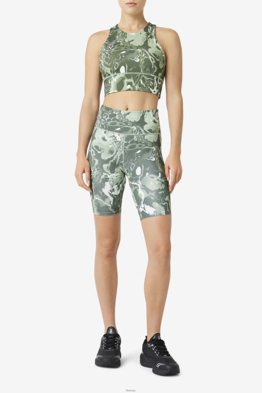 FILA kvinner forza 8-tommers sykkel basilikummarmor kort fila HHL841943 basilikummarmor