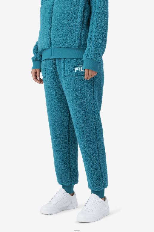 FILA kvinner freyja sherpa jogger deep lake fila HHL841583 dyp innsjø