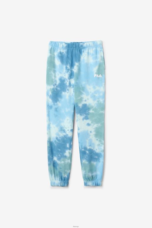 FILA kvinner hvit/splish/all/latigo bay raleigh tie dye jogger fila HHL841656 hvit/splitt/all/latigo bay