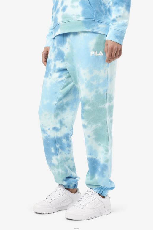 FILA kvinner hvit/splish/all/latigo bay raleigh tie dye jogger fila HHL841656 hvit/splitt/all/latigo bay