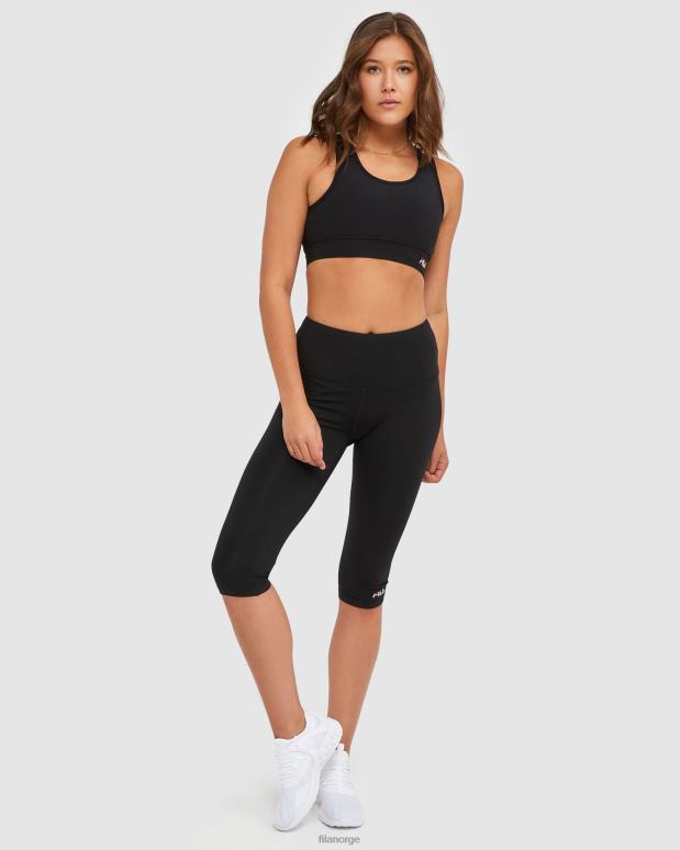 FILA kvinner klassisk dame capri tights fila svart HHL842876 svart