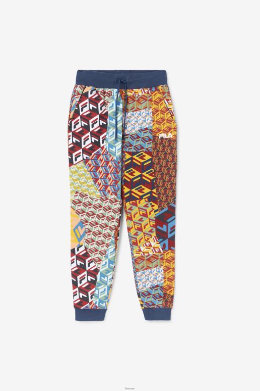 FILA kvinner magdalena jogger fila hav/gul/hvit HHL841586 hav/gul/hvit