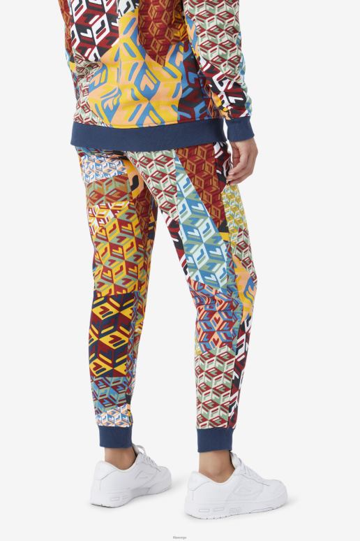 FILA kvinner magdalena jogger fila hav/gul/hvit HHL841586 hav/gul/hvit