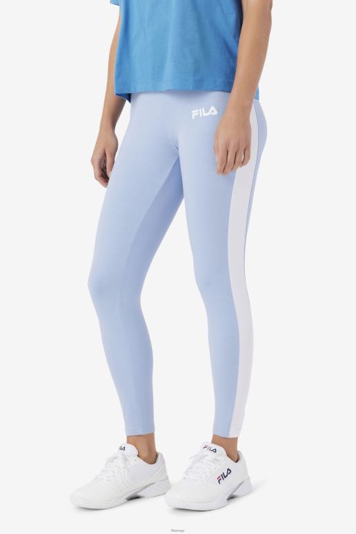 FILA kvinner mercy legging fila blå/hvit/blå HHL841724 blå/hvit/blå