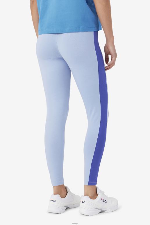 FILA kvinner mercy legging fila blå/hvit/blå HHL841724 blå/hvit/blå