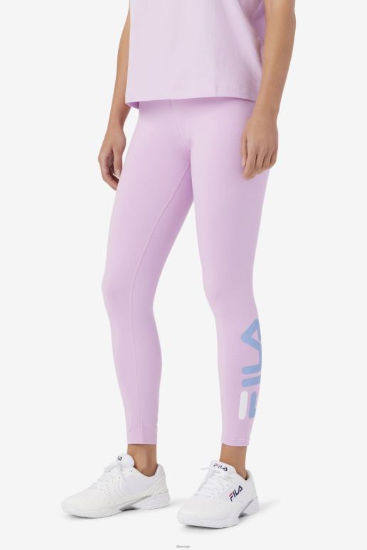 FILA kvinner orkidé/blå/hvit elora legging fila HHL841716 orkide/blå/hvit