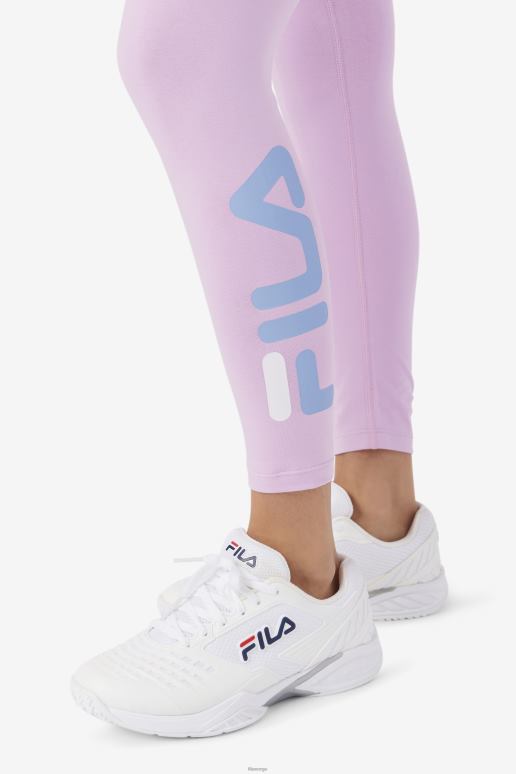 FILA kvinner orkidé/blå/hvit elora legging fila HHL841716 orkide/blå/hvit