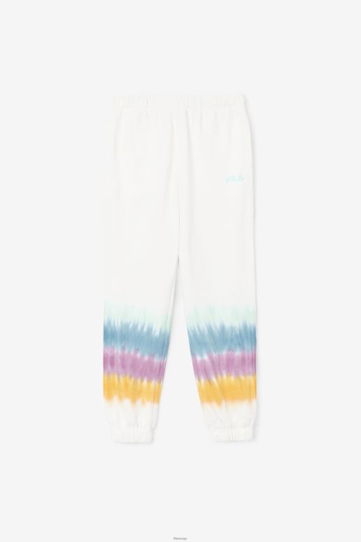 FILA kvinner raleigh tie dye jogger hvit tie dye fila HHL841655 hvit slipsfarge