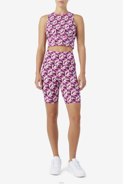 FILA kvinner rouge/potpurri/druevin fila ainhoa ​​sykkelkort HHL841563 rouge/potpurri/druevin