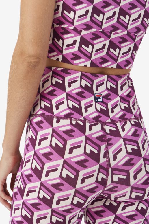 FILA kvinner rouge/potpurri/druevin fila ainhoa ​​sykkelkort HHL841563 rouge/potpurri/druevin