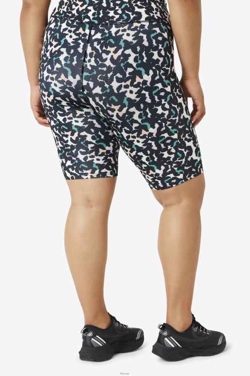 FILA kvinner svart animal fila forza 8-tommers sykkelkort HHL841953 svart dyr