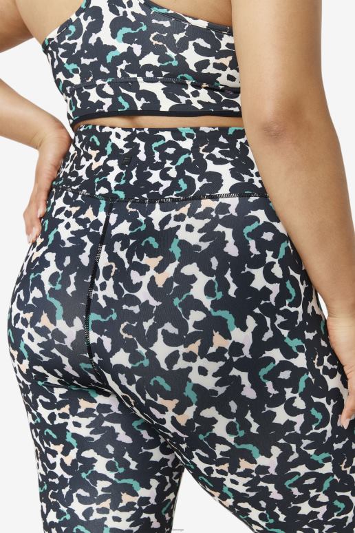 FILA kvinner svart animal fila forza 8-tommers sykkelkort HHL841953 svart dyr