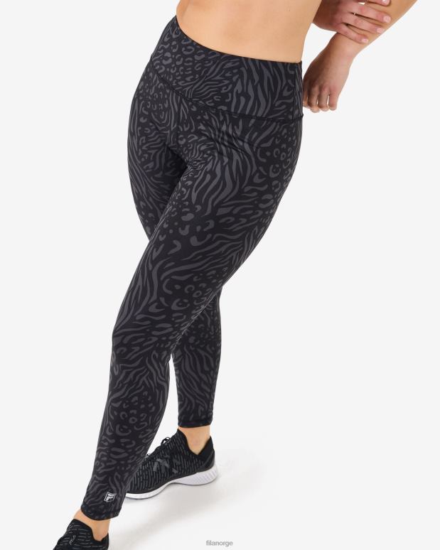 FILA kvinner svart fila petra 7/8 tight HHL842985 svart