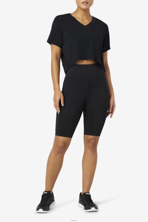 FILA kvinner svart forza 8 tommer sykkel kort fila HHL841938 svart