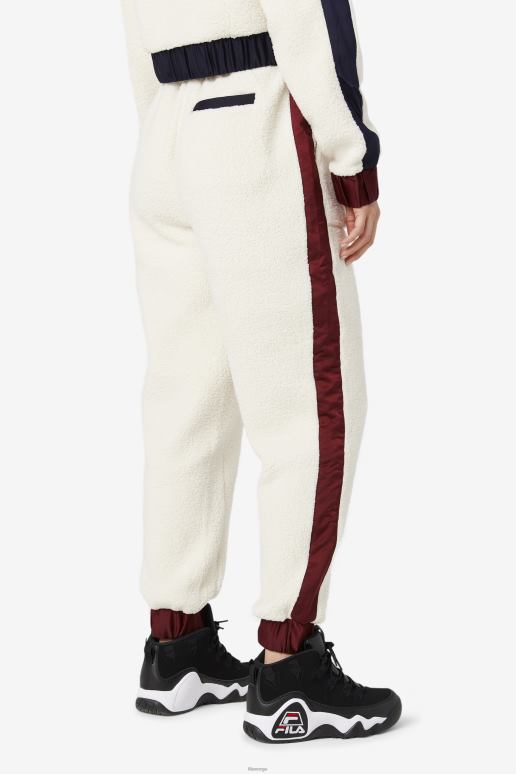 FILA kvinner tofu/peacoat/tawny port fila malia jogger HHL841587 tofu/peacoat/tawny portvin