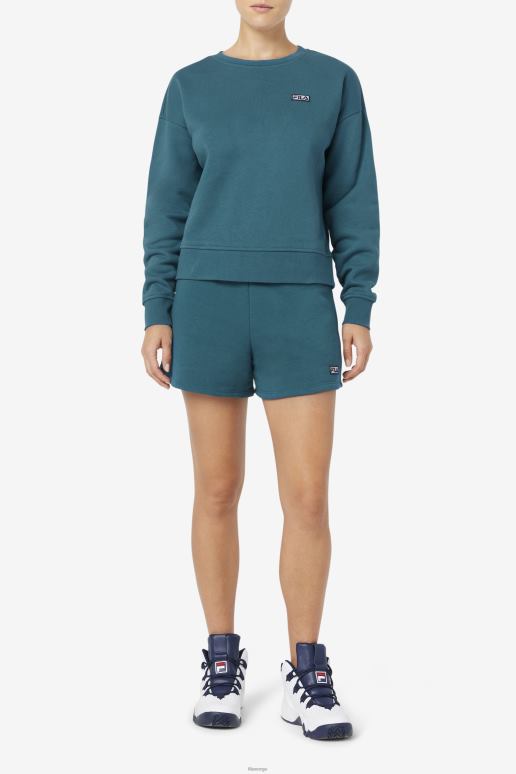 FILA kvinner blå korall fila stina mannskap HHL841515 blå koraller