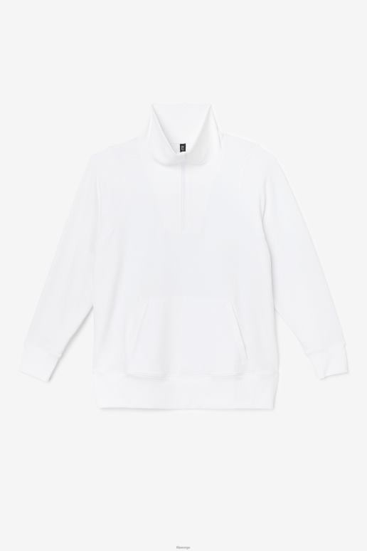 FILA kvinner fila fi-lux halv glidelås hvit HHL841927 hvit