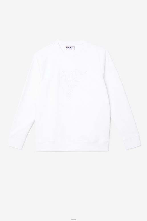 FILA kvinner fila izabella sweatshirt hvit HHL841519 hvit