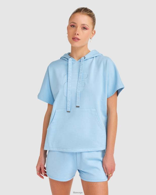 FILA kvinner fila kvinners spencer ss hettegenser glacier lake HHL842815 breinnsjø