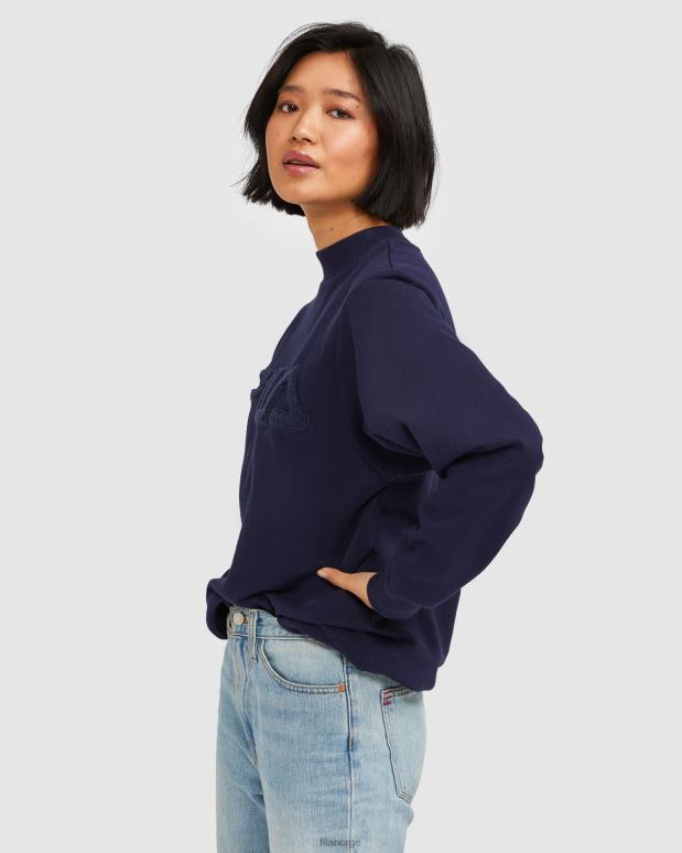 FILA kvinner fila new navy dame dana 2.0 hi-lo sweat HHL842968 ny marine