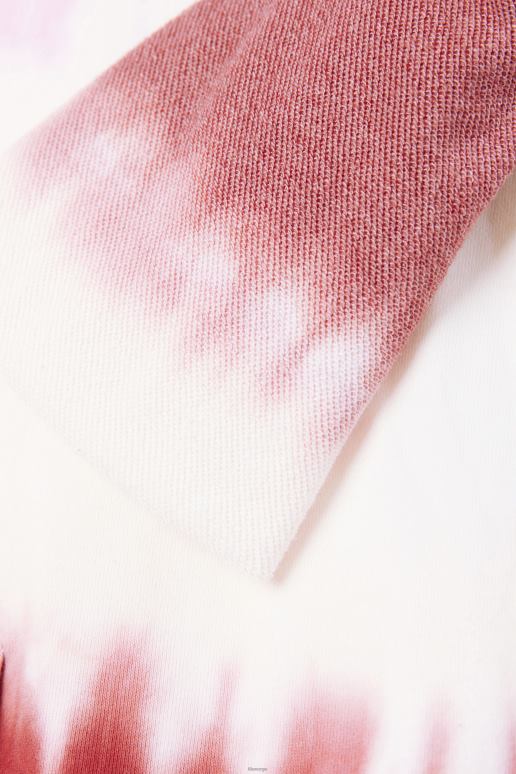 FILA kvinner fila piruett/hvit/jordrød aerolynn tie dye hettegenser HHL841534 piruett/hvit/jordrød