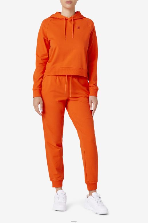 FILA kvinner fila valeria hettegenser orange.com HHL841513 orange.com
