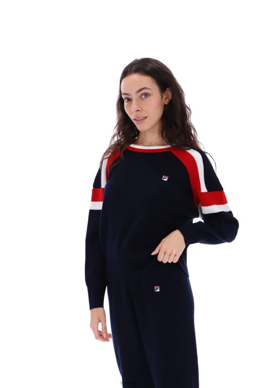 FILA kvinner frankie knit crew jumper fila HHL843444