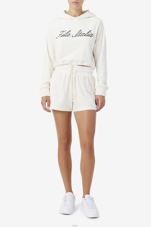 FILA kvinner gardenia/svart sofia hettegenser fila HHL841500 gardenia/svart