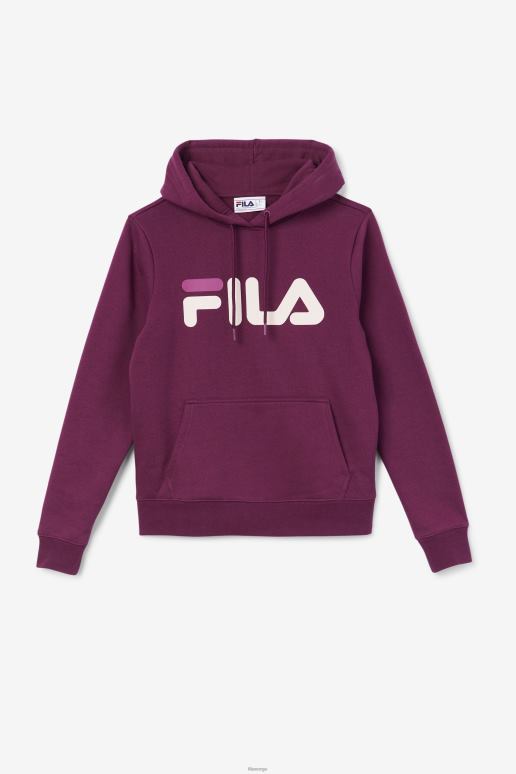 FILA kvinner lucy hettegenser fila drue vin/potpurri/rouge HHL841526 druevin/potpurri/rouge