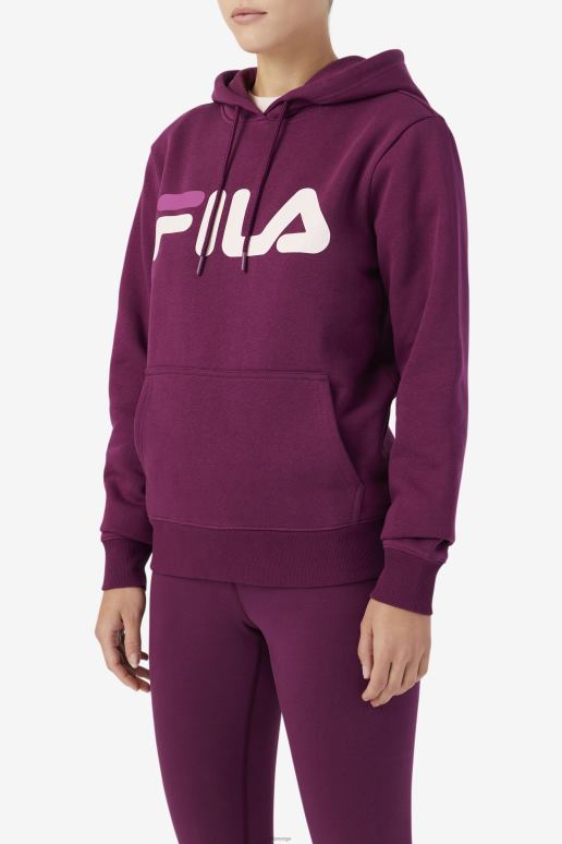 FILA kvinner lucy hettegenser fila drue vin/potpurri/rouge HHL841526 druevin/potpurri/rouge