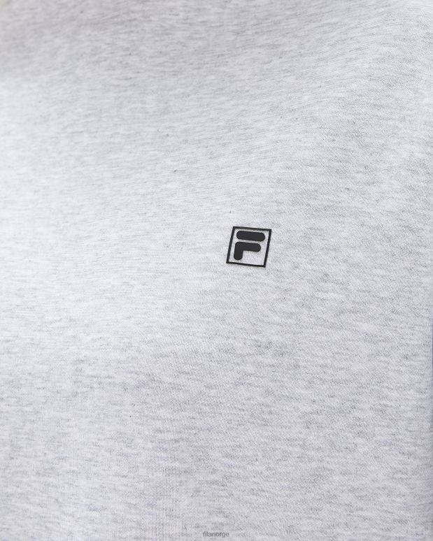 FILA kvinner lys grå marle fila chiara topp for kvinner HHL842961 lys grå marle