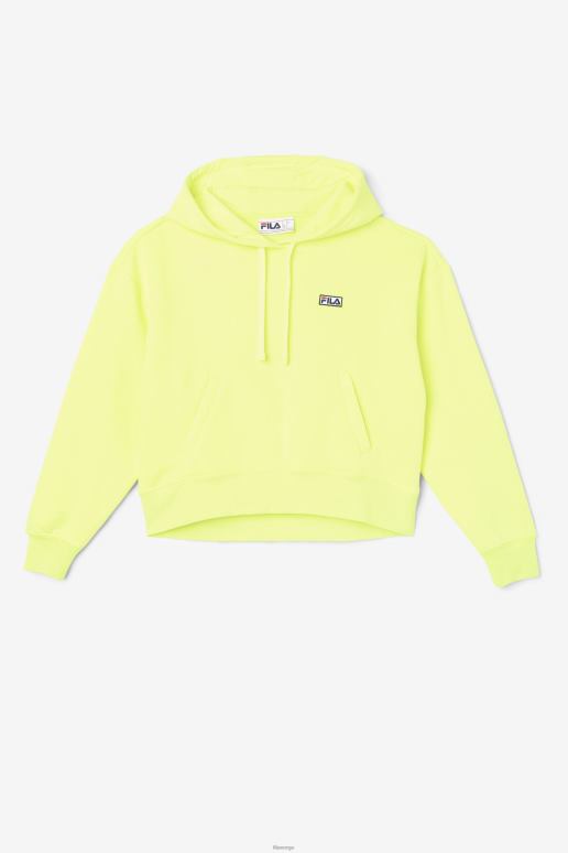 FILA kvinner marina hettegenser fila gul HHL841496 gul