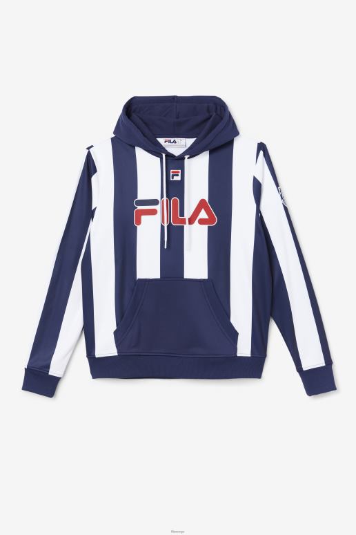 FILA kvinner marine/hvit kimilah hettegenser fila HHL841506 marine/hvit