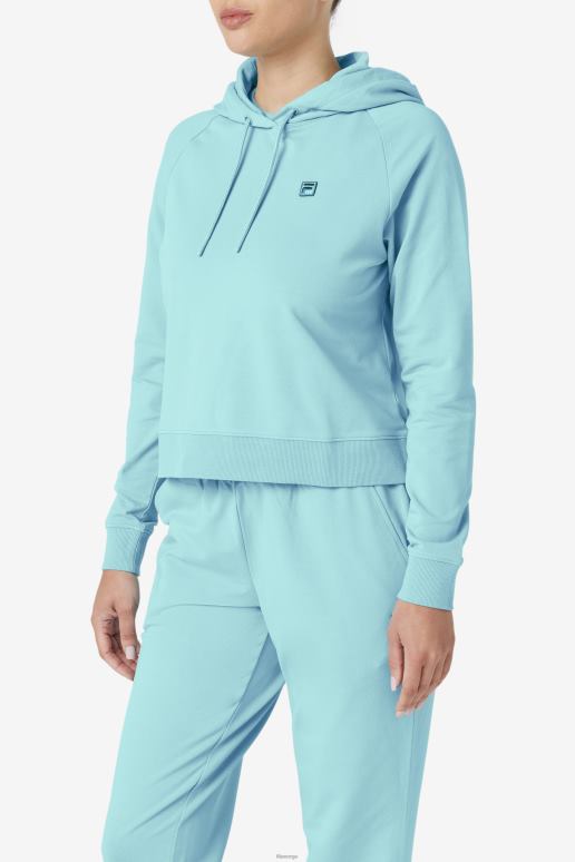 FILA kvinner porselen valeria hettegenser fila HHL841512 porselen