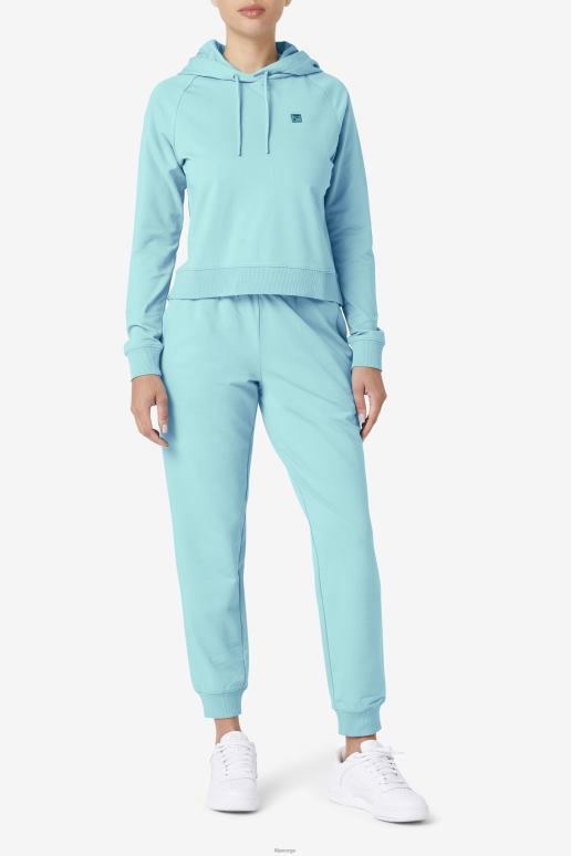 FILA kvinner porselen valeria hettegenser fila HHL841512 porselen