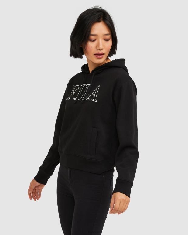 FILA kvinner svart dame isidora hettegenser fila HHL842970 svart