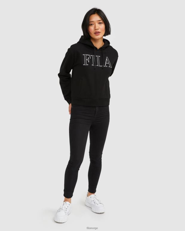 FILA kvinner svart dame isidora hettegenser fila HHL842970 svart