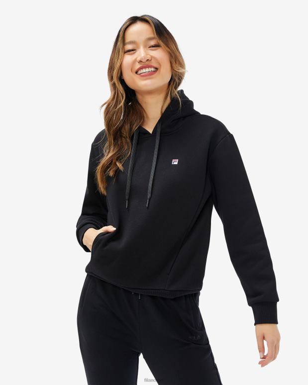 FILA kvinner svart fila hette for damemerke HHL842955 svart