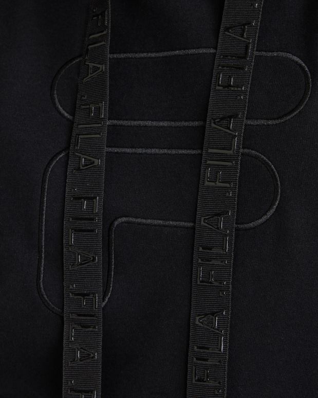 FILA kvinner svart spencer ss hettegenser for kvinner fila HHL842814 svart