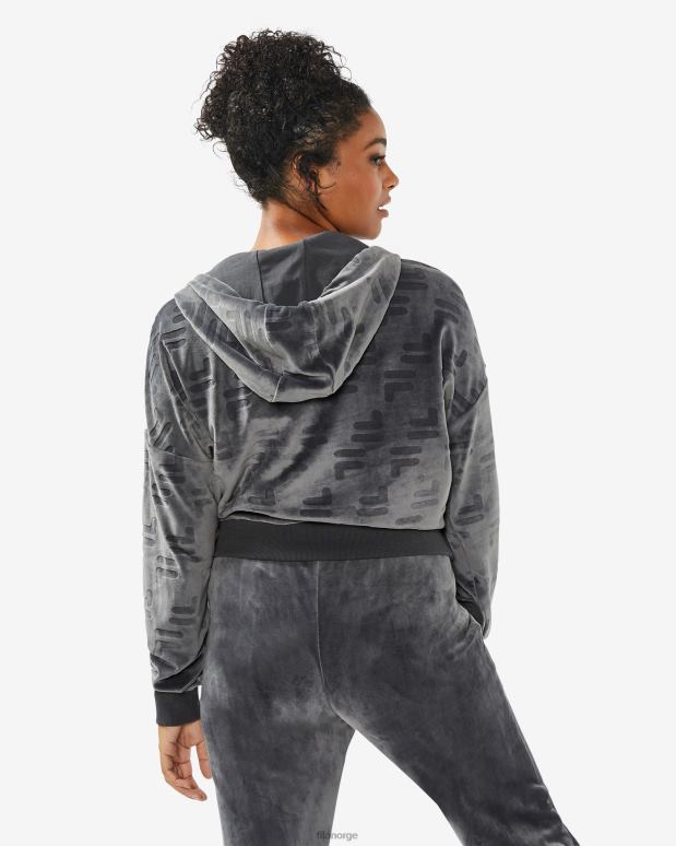 FILA kvinner svart østers fila dame aspena qtr zip HHL842967 svart østers