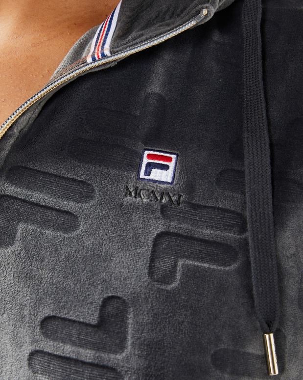 FILA kvinner svart østers fila dame aspena qtr zip HHL842967 svart østers