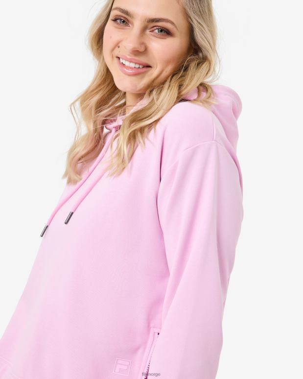 FILA kvinner yuna hettegenser fila party rosa HHL842966 fest rosa