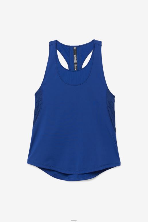 FILA kvinner Navypeony fila uplift strukturert racerback tank-topp HHL841881 marinepeony
