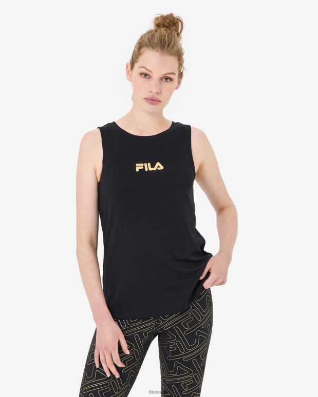 FILA kvinner aria mesh tank fila svart HHL842948 svart